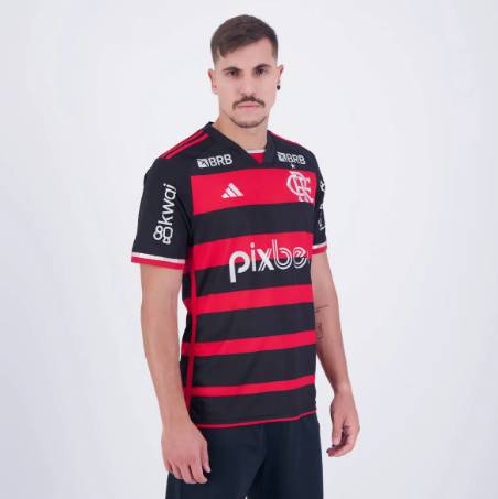 Camisa Flamengo Patrocinadores 2024