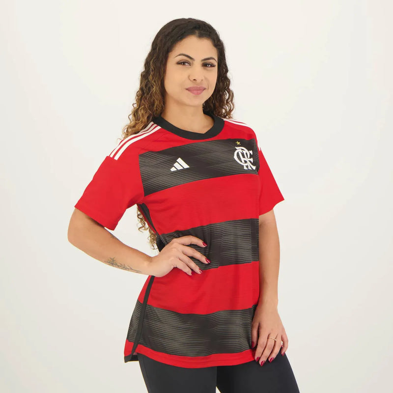 Camisa  Flamengo I 2023 Feminina