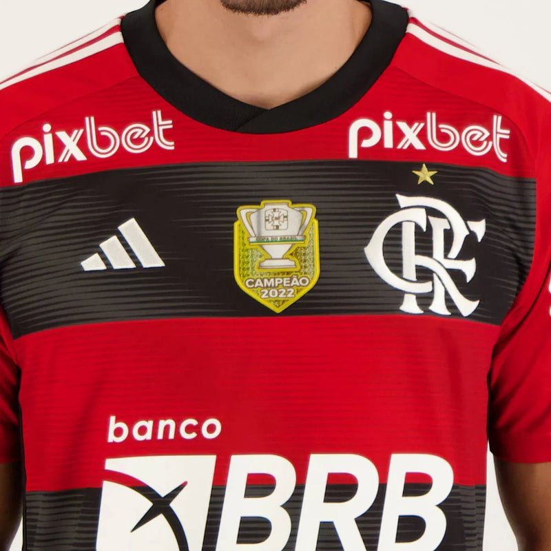 Camisa  Flamengo I 2023 Campeão Copa do Brasil 2022